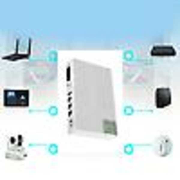 8800 mah UPS-batteribackup 5v 9v 12v 1a Backup-batteri Power, backups