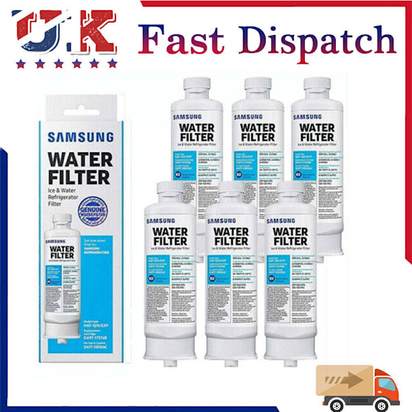 1/3/6 stk. Samsung DA97-17376B DA97-08006C HAF-QIN køleskabsvandfilter 1 pc