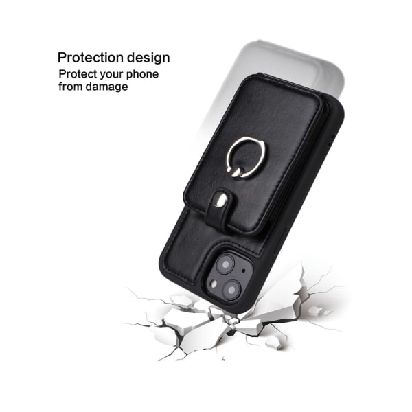 Apple iphone15-serie mobiltelefondeksel anti-dråpe organ deposit kort telefon skinndeksel Rosa iPhone15 Pro
