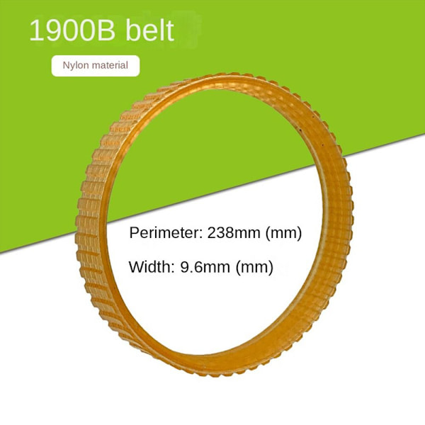 Sähkökäyttöinen hihnavetohihna KELTAINEN 5KPL NYLON 1900B 5KPL Keltainen Yellow 5Pcs Nylon 1900B-5Pcs Nylon 1900B