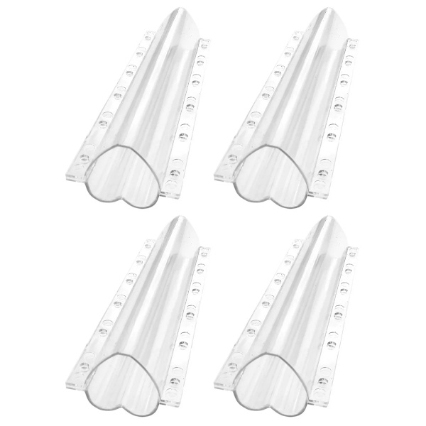 Gurkform Grönsaksfrukt Planteringsform Tillväxtobservation Transparent 4st