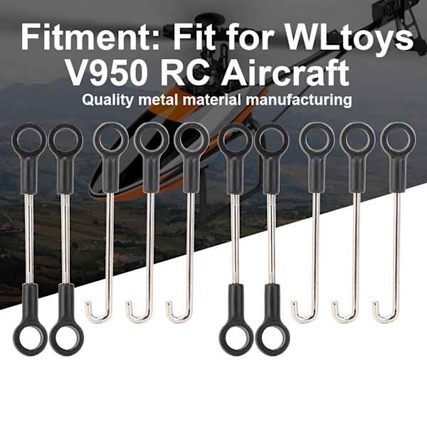 2 sæt sæt opgraderingstilbehør passer til WLtoys V950 RC fly