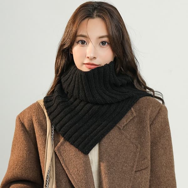 Strikket skjerf BEIGE 2 2 beige[BT} beige 2-2