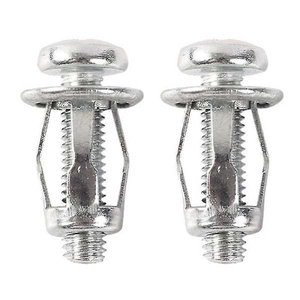 15 kpl M4 M5 M6 M8 terälehtiruuvin mutteri Jack-mutterit Auto Metalliruuvi Onttoseinälle Rauta Iho Terälehtimutteri Laajennus Lyhty 15pcs M5