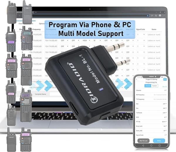 Walkie Talkie Langaton Ohjelmoija Puhelin&PC Bluetooth Ohjelmointi