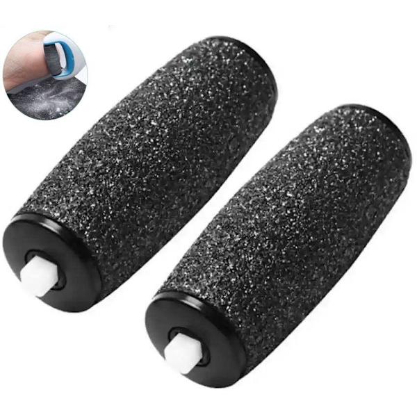 2 rullehoveder udskiftning til Scholl Velvet Smooth 2 Pcs