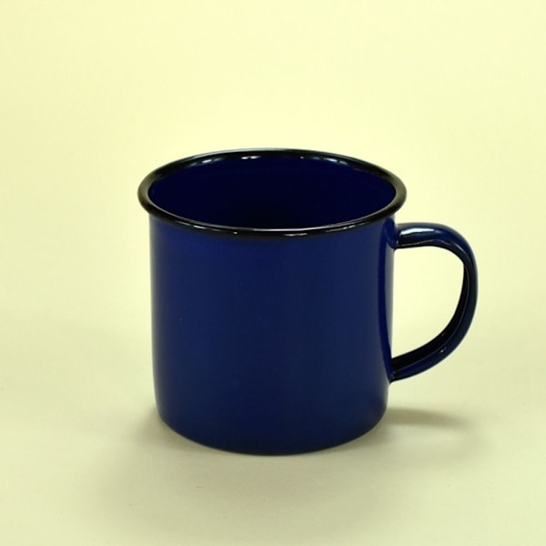 Muggar Koppar Emaljerad mugg BLÅ Blue