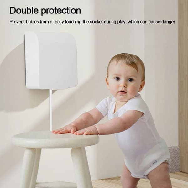 Afbryderbeskyttelsesboks til stikkontakt Vandtæt boks SORT BT black