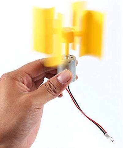 Mini Vertikal Vindmølle Generator, Vindgenerator Motor Diy W