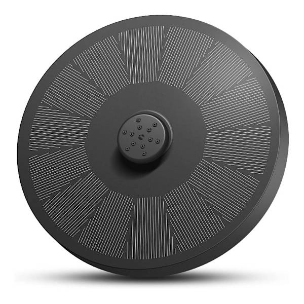 3,5 W solcellsfontän med 1500 mAh batteri solvattenfunktion