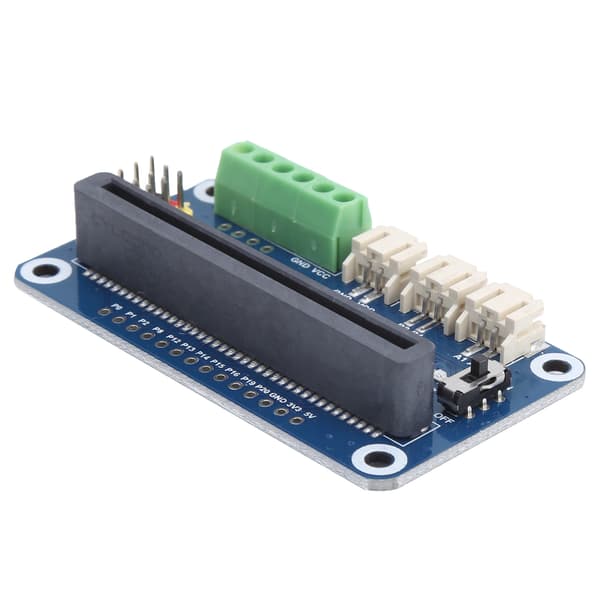Motordrivkort för Micro:bit Kontroll 2-vägs DC-motor 3-vägs kontrollmotor komponenter