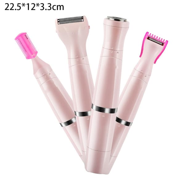 1 elektrisk epilator til kvinder armhule privat barbermaskine elektrisk - Perfekt pink