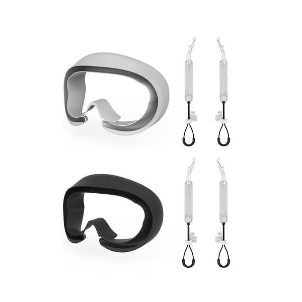 VR Håndtakgrep Pico 4 VR Gaming Headset Controller Belter Lyslekkasje Ansiktsput Vr Tilbehør-bl