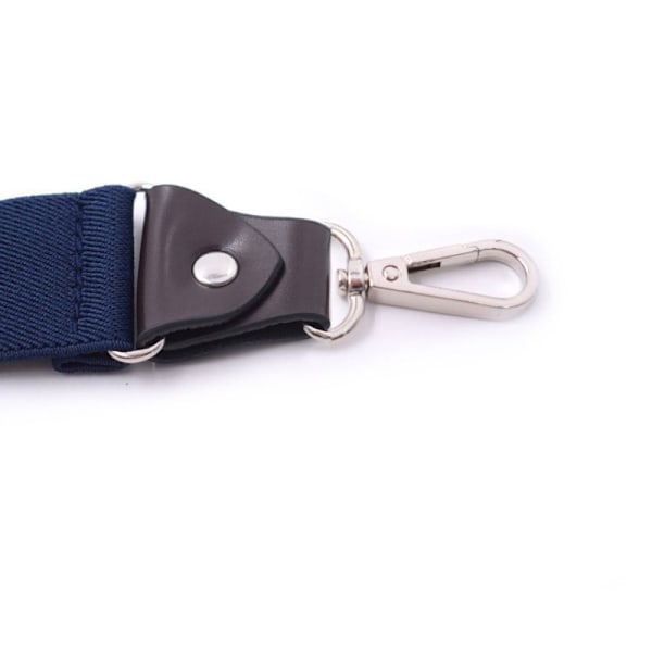 Holdbare, fleksible og justerbare seler for menn med 4 sterke kroker grey