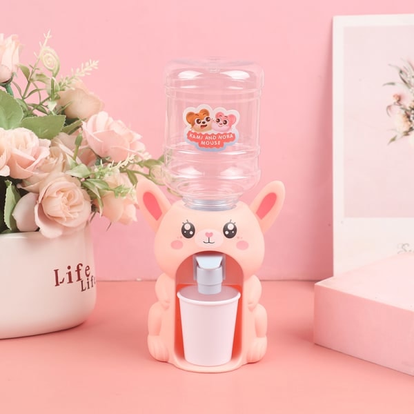 IC Mini Vatten Dispenser för Barn Present eWater Juice Mjölk Drinki 1（Kanin）