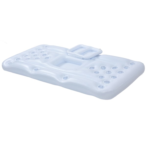 Uppblåsbar Pong Pool Lounge PVC rolig flytande beer pong bord för sommarpoolpartyn
