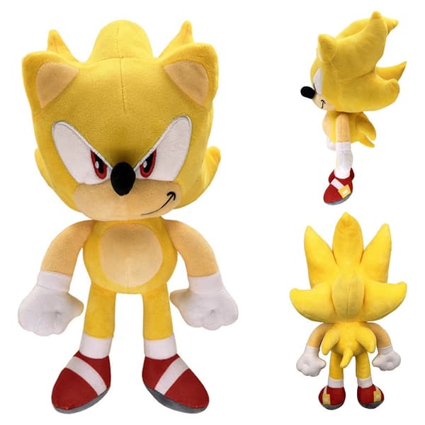 Sonic the Hedgehog Blød Plysdukke Legetøj Børn Julegave 2-FA-2 2 30cm