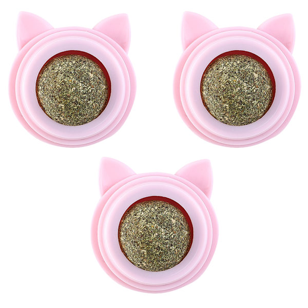 pcs Catnip Ball Organisk kattboll Catnip leksak Interaktiv katt leksak