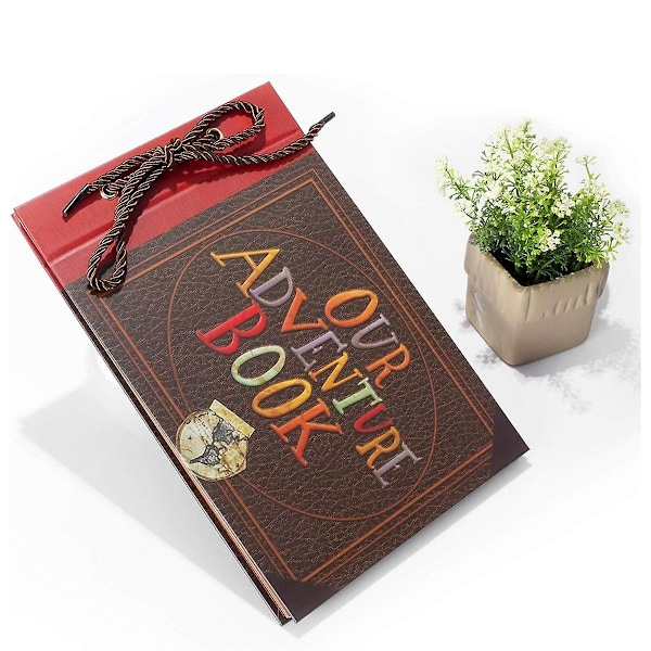 Scrapbook Fotoalbum, Vores Eventyrbog Scrapbook, til Bryllupsdag, Bryllup, Rejse, (Adventure-WELLNGS