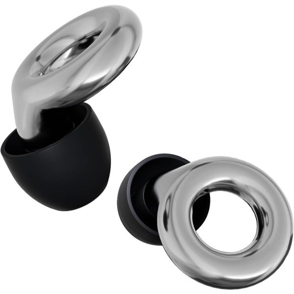 Loop Experience - noise-reducing earplugs (18 dB) - hearing protection in the ear - silver
