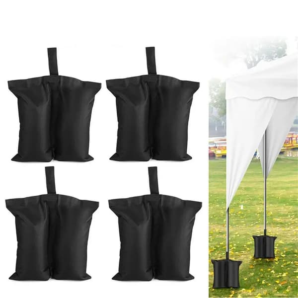 4-pack vattentäta och vindtäta viktade sandsäckar, starka (qb)