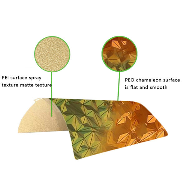 För Bambu Lab Dubbelsidig utskrift Peo-pei Fjäder Magnetisk Ste 235x235x0.4mm