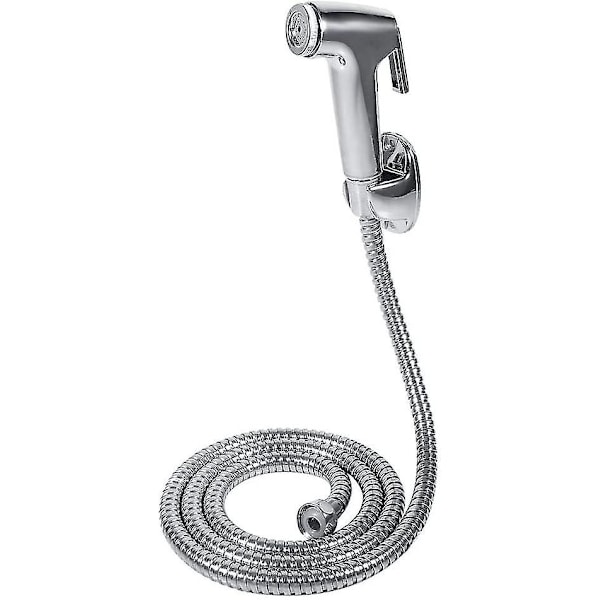 Toalett Bidet Dusjspray Slangeholder - Multifunksjonell Abs Bad Håndholdt Toalett Bidet Dusjspray Slangeholder Veggmontert Sett