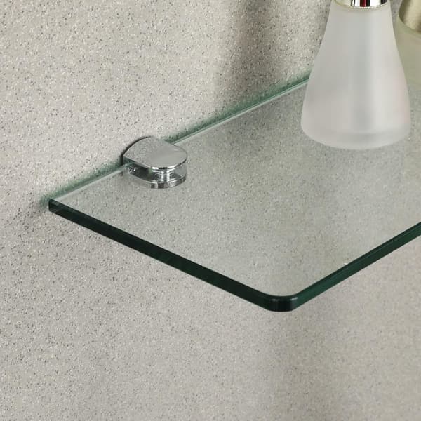 Glashylle Konsol Justerbar og Tilpasselig Hylde Konsol 7-9MM