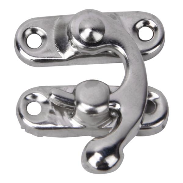 30 stk. Hasp Hook Retro Stil Jern Spænde Hook Hasp til Smykker Gaveæsker 3,2 x 2,8 cm Sølv Højre Spænde Hook Hasp