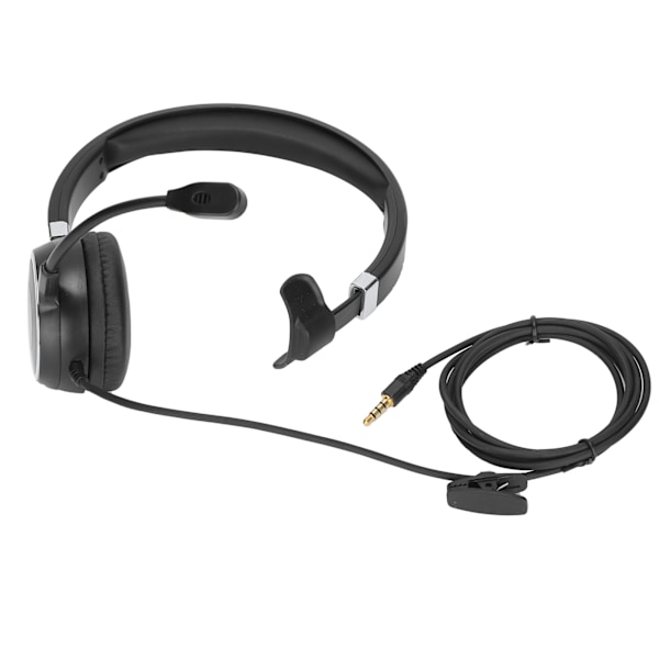 H2000-3.5 telefonheadset med mikrofon och ljudkontroll för callcenter och kontor