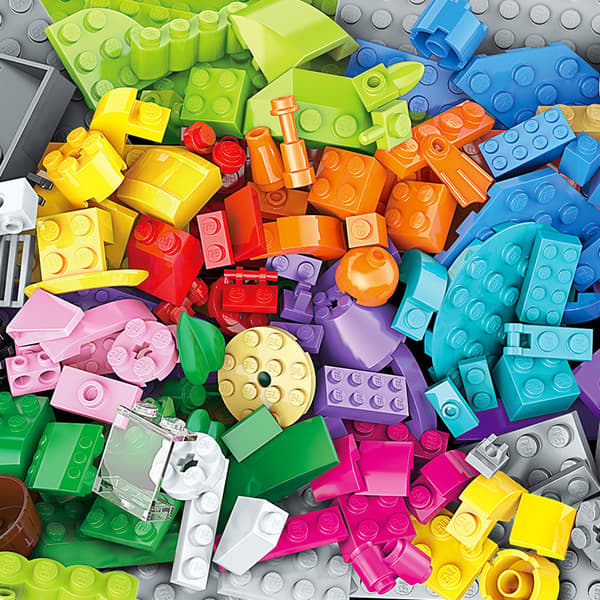 Imagination Block Box Stor Förvaringsbollar (721 bitar) Storage balls (721 pieces)