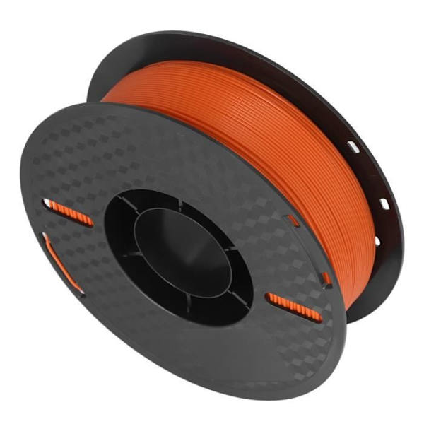 PLA 3D-printer filament 1,75 mm 1 kg - miljøvennlig røykfri - Oransje
