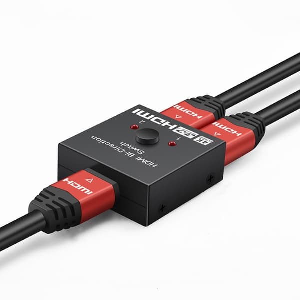 4K HDMI-switch 2 portar Bidirektionell HDMI-switcher