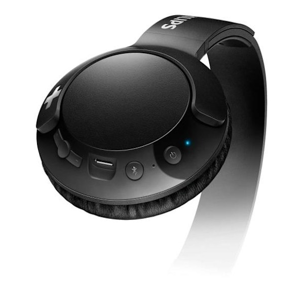 Philips Bass SHB3075 Bluetooth-hovedtelefoner Sort