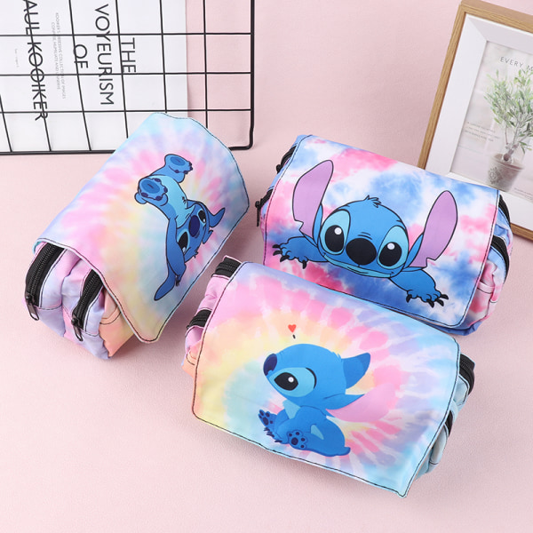 Kynäkotelo Kotelohahmo Lilo & Stitch Painettu kynäpussi Opiskelijat B