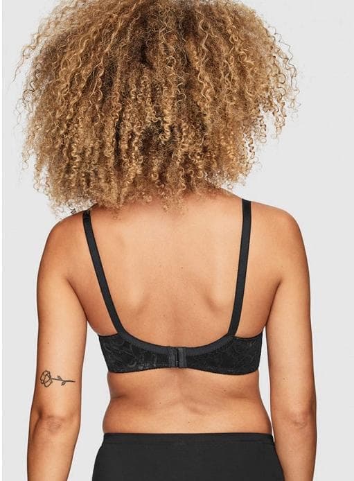 Abecita Iris BH med spiler Svart Svart{bt} Black 65B
