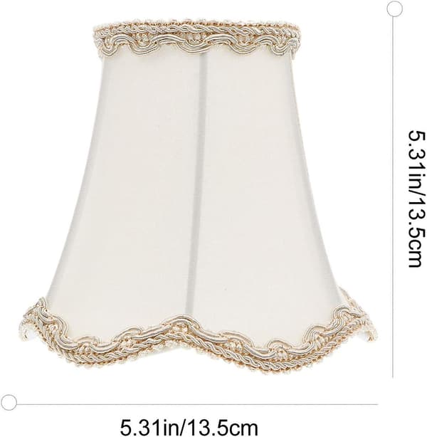 Bordlampe skjerm - Krona moderne stoff lampeskjerm