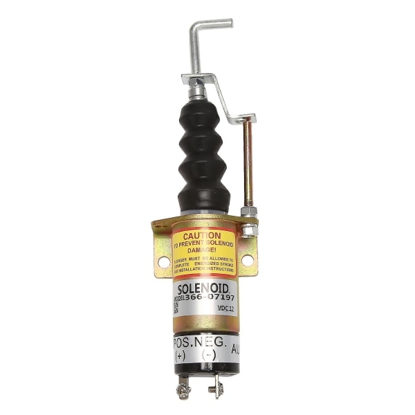 1502-12c7u2b2s1 Sa-3405t 366-07197 2-polet 12v stopmagnetventil afbrydermagnetventil til elektrisk så