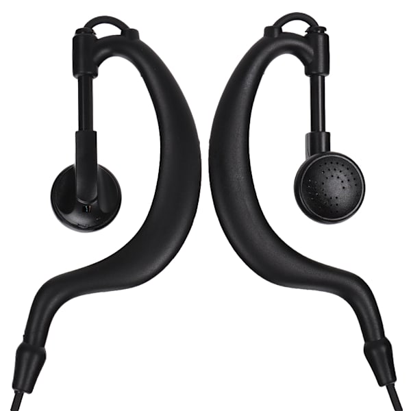 Pää 120cm kannettava Walkie Talkie HD Kuuloke Melunvaimennus Intercom Kuulokkeet Musta