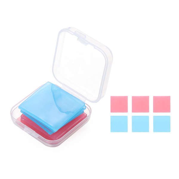 Timanttimaalausliima - Savi - Poranterä 3pcs Red&3pcs Blue