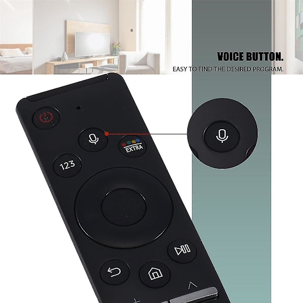 Bn59-01242a Fjärrkontroll TV med röst Blåtand N55ku7500f Un78ks9800 Un78ks9800f Un78ks9800fxza
