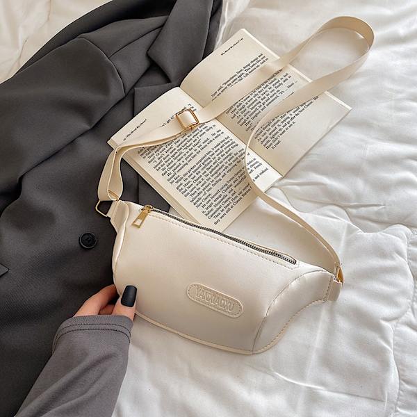Midjeväskryggsäck Fanny Pack VIT White