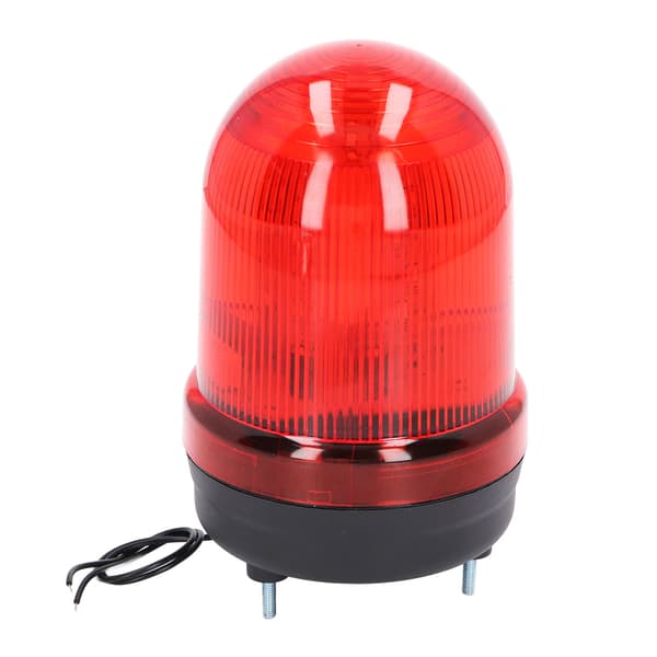 Industriel LED roterende strobe mini-modes justerbar lydløs nødbelysning til garageværksteder 220V