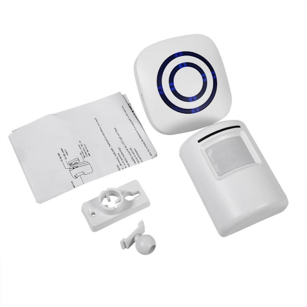 Wireless Doorbell Motion Detector Electric Doorbell 36 Melodies Security Alarm with Transmitter and Receiver for Home