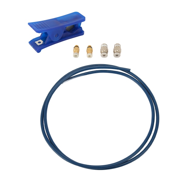 PTFE-slange 1M XS-serie 1,75MM filament med 2X PC4 M6 2X PC4 M10 pneumatiske koblinger rørskjærer for Ender 3 V2 3 Pro 5 CR 10