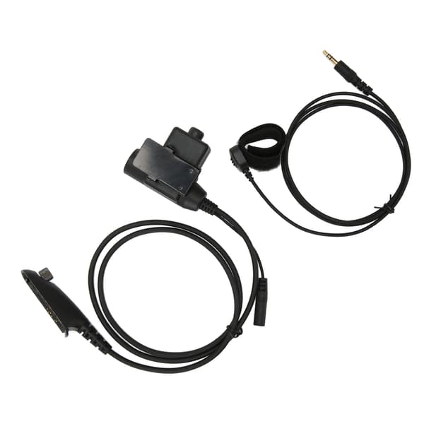 Bagklips PTT-adapter Push to Talk-headset-adapter til MOTOROLA Gp140 Gp320 Gp328 Gp329