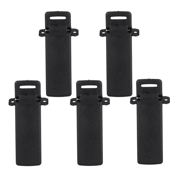 5PCS UV 5R Belt Clip for BAOFENG UV 5R UV 5RA UV 5RB UV 5RC TYT TH f8 Ham Radio Walkie Talkie