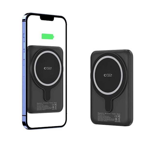 Tech-Protect 5000 mAh MagSafe Powerbank LifeMag Musta