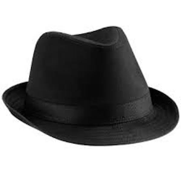 L/XL Blues Brothers Trilby Fedora Hatt