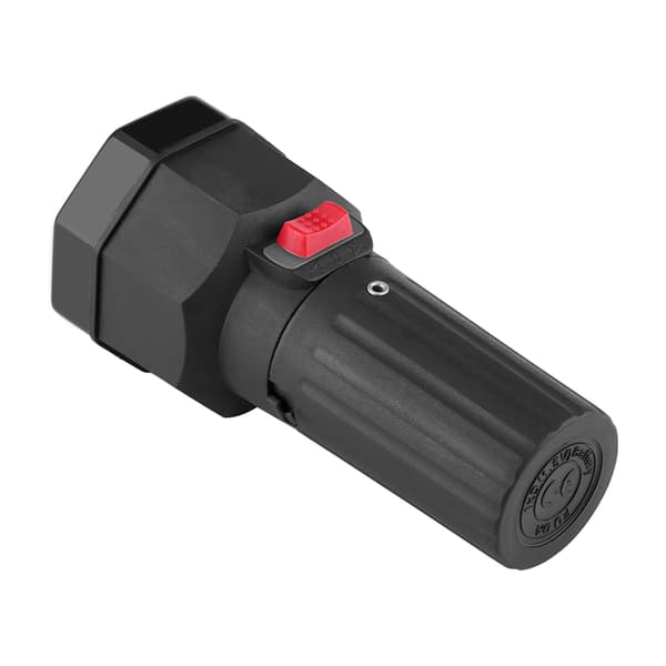 Elektrisk grill BBQ grillmotor 1,5V batteridrevet sort farve